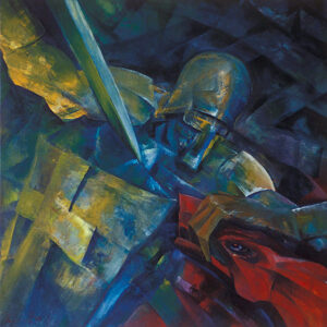 Painting from David Dvorsky named Saint George
