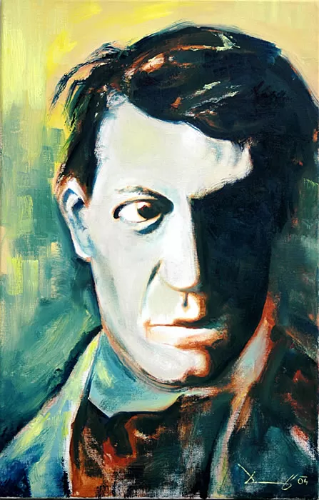 Painting from David Dvorsky named Pablo Picasso