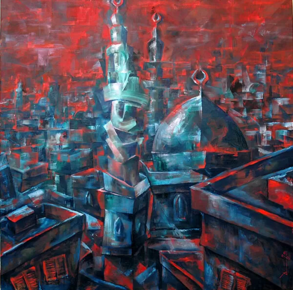 Painting from David Dvorsky named Alexandria