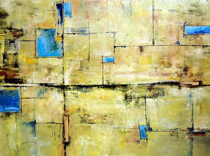 Painting from David Dvorsky named The wire