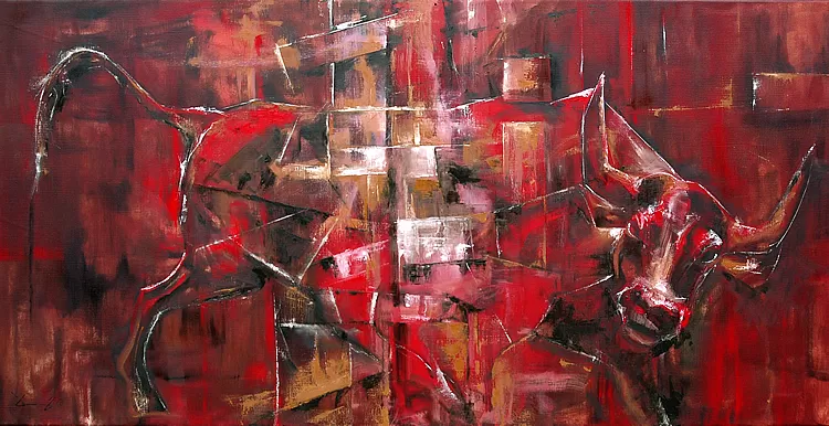 Painting from David Dvorsky named The Thiumph