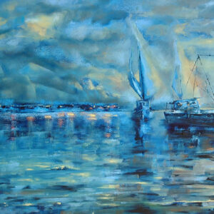 Painting from David Dvorsky named The dawning