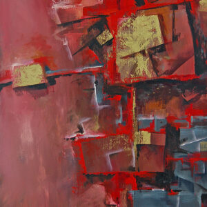 Painting from David Dvorsky named The africana