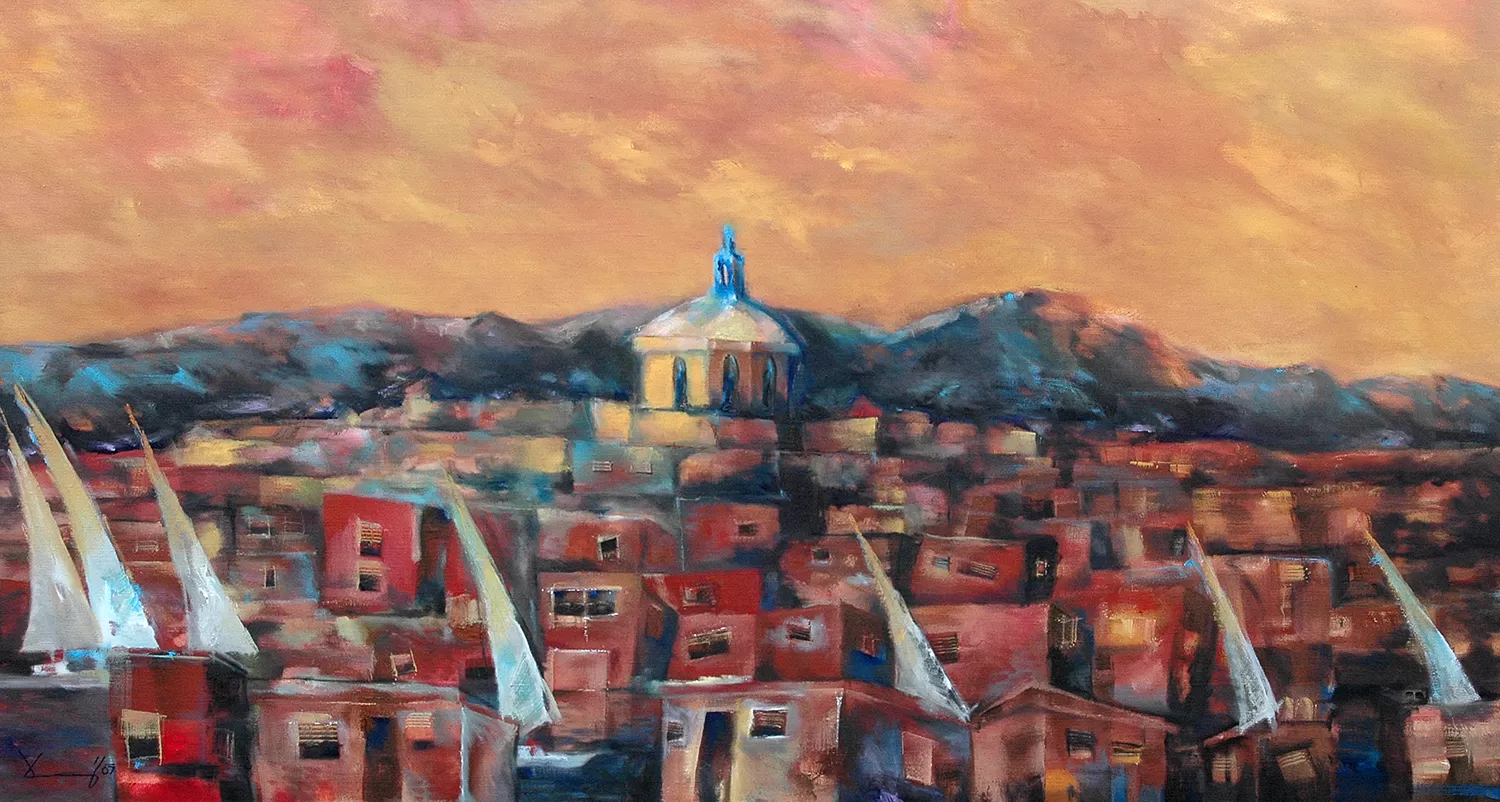 Painting from David Dvorsky named Neopolis