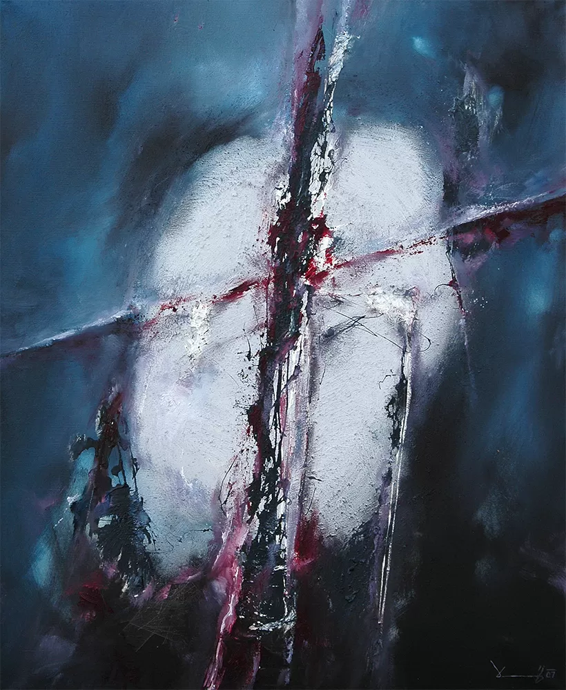 Painting from David Dvorsky named The egocentricity