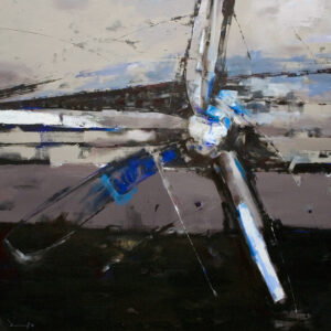 Painting from David Dvorsky named The propeller