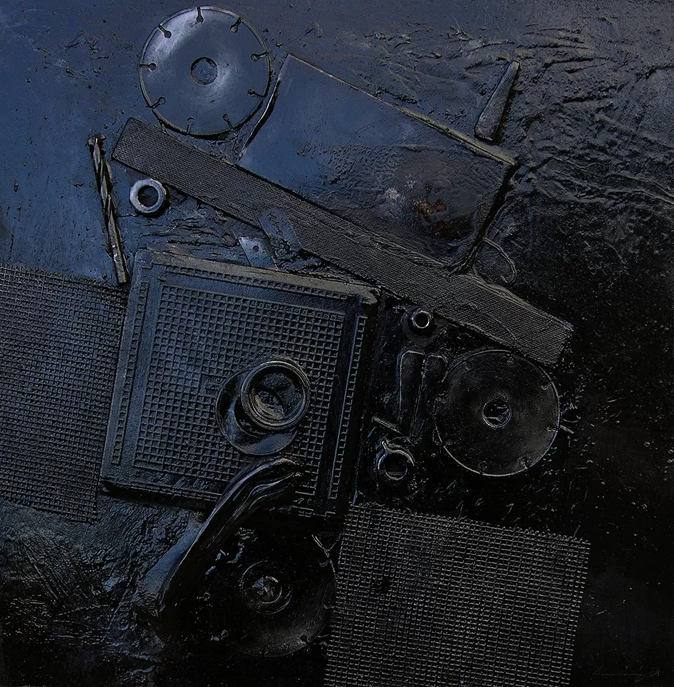 Painting from David Dvorsky named The pulse