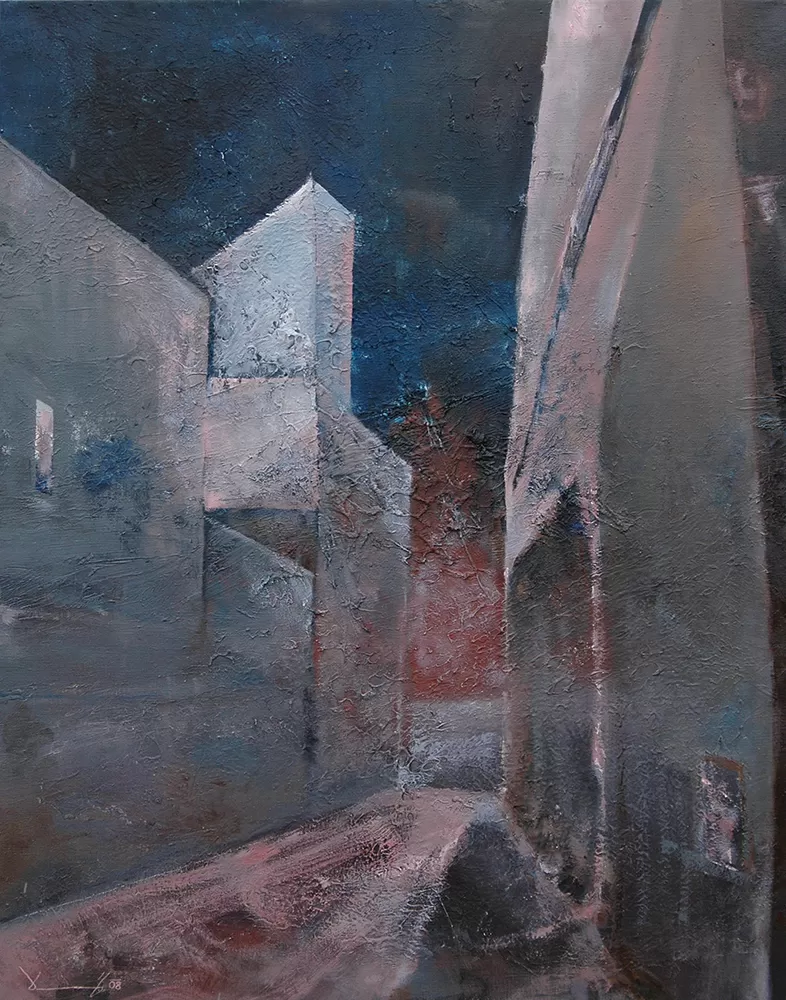 Painting from David Dvorsky named Maybe tomorrow