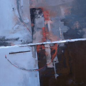 Painting from David Dvorsky named The clown