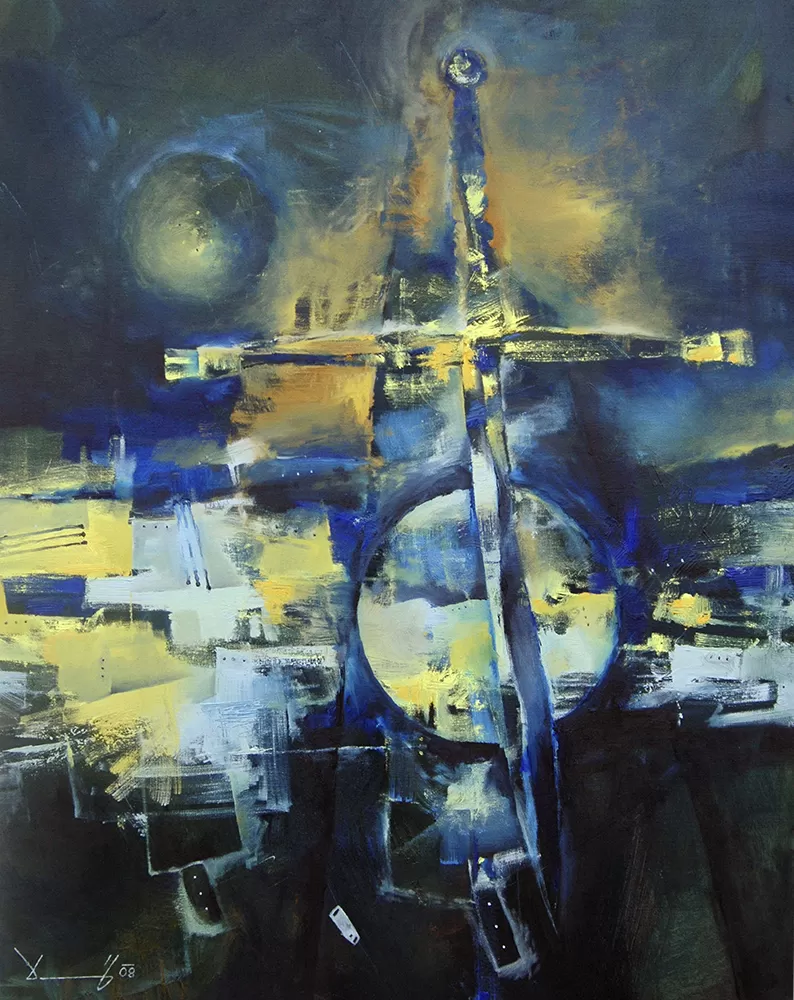 Painting from David Dvorsky named 33.33