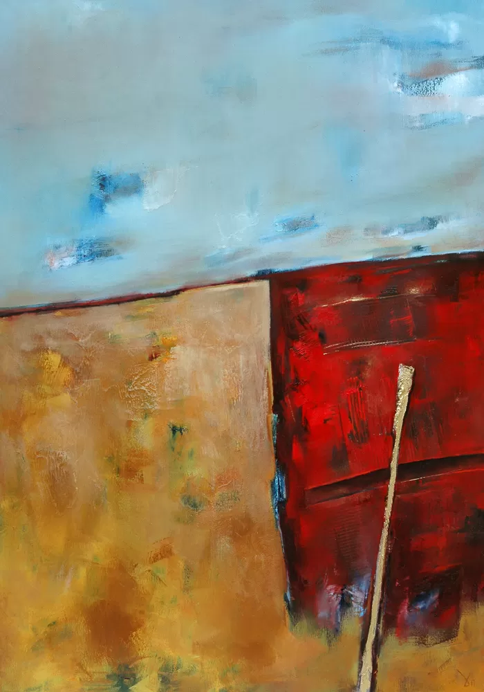 Painting from David Dvorsky named Henosis III.