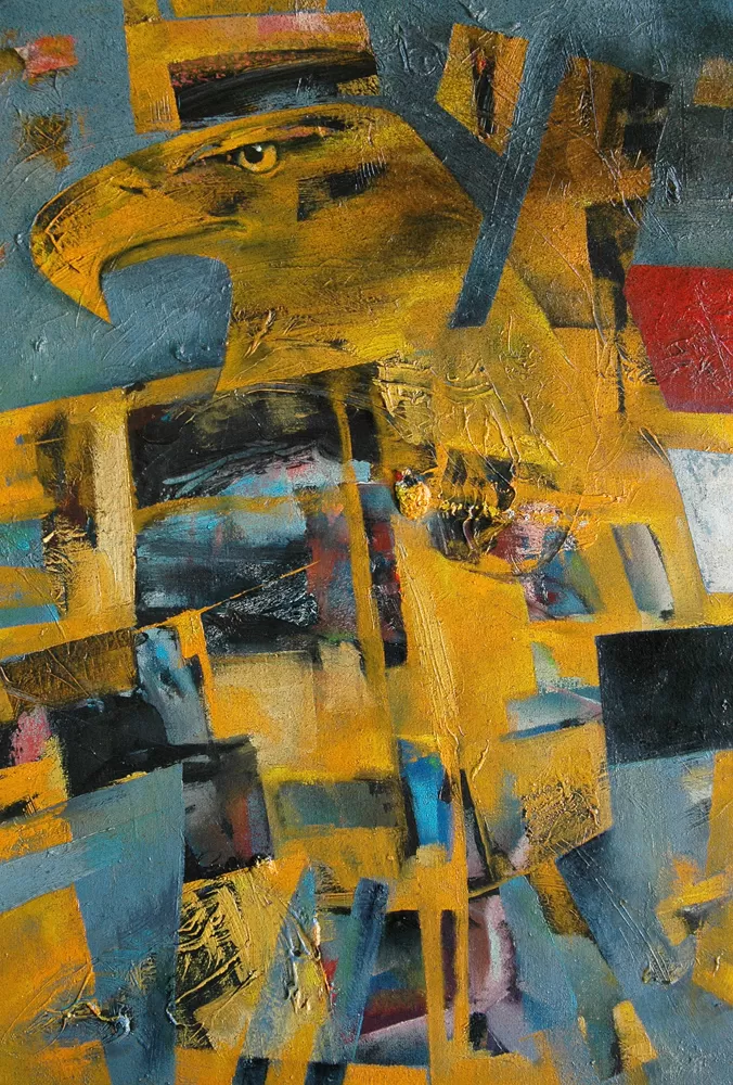 Painting from David Dvorsky named Will give back your glory