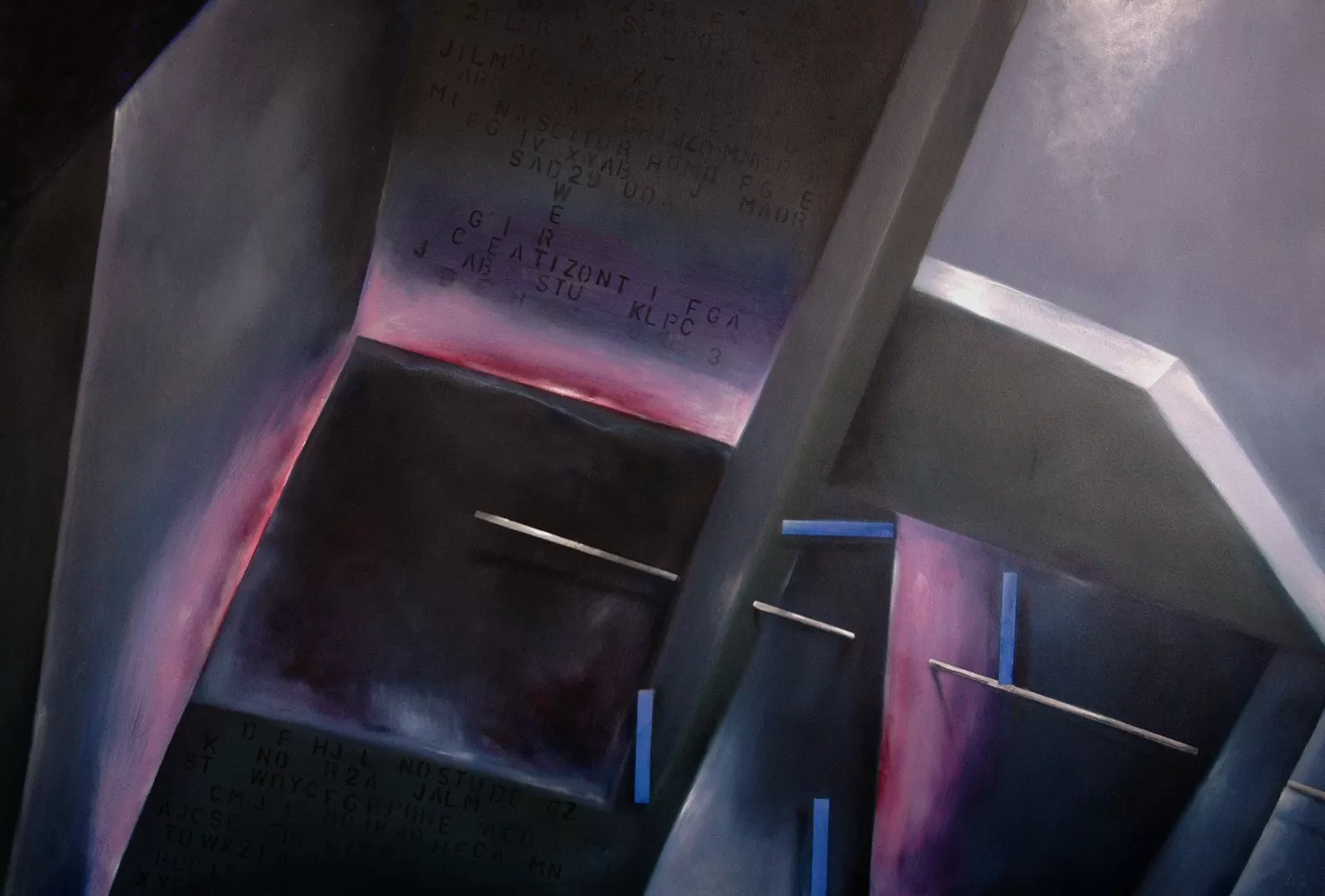 Painting from David Dvorsky named Wertizont I.