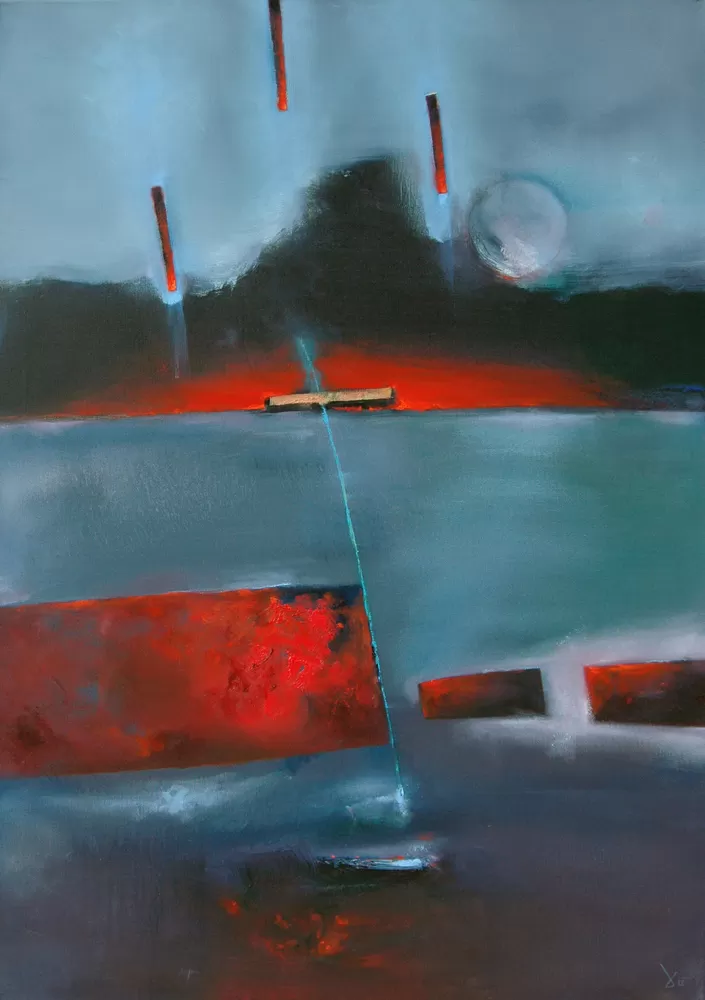 Painting from David Dvorsky named Wertizont IV.