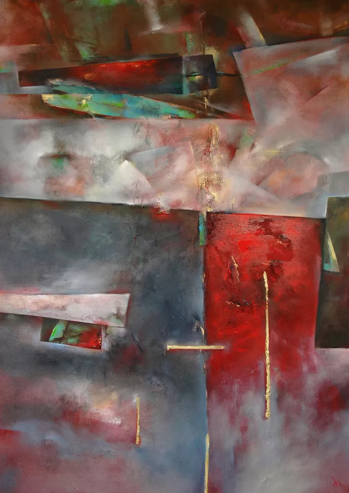 Painting from David Dvorsky named Wertizont VII.