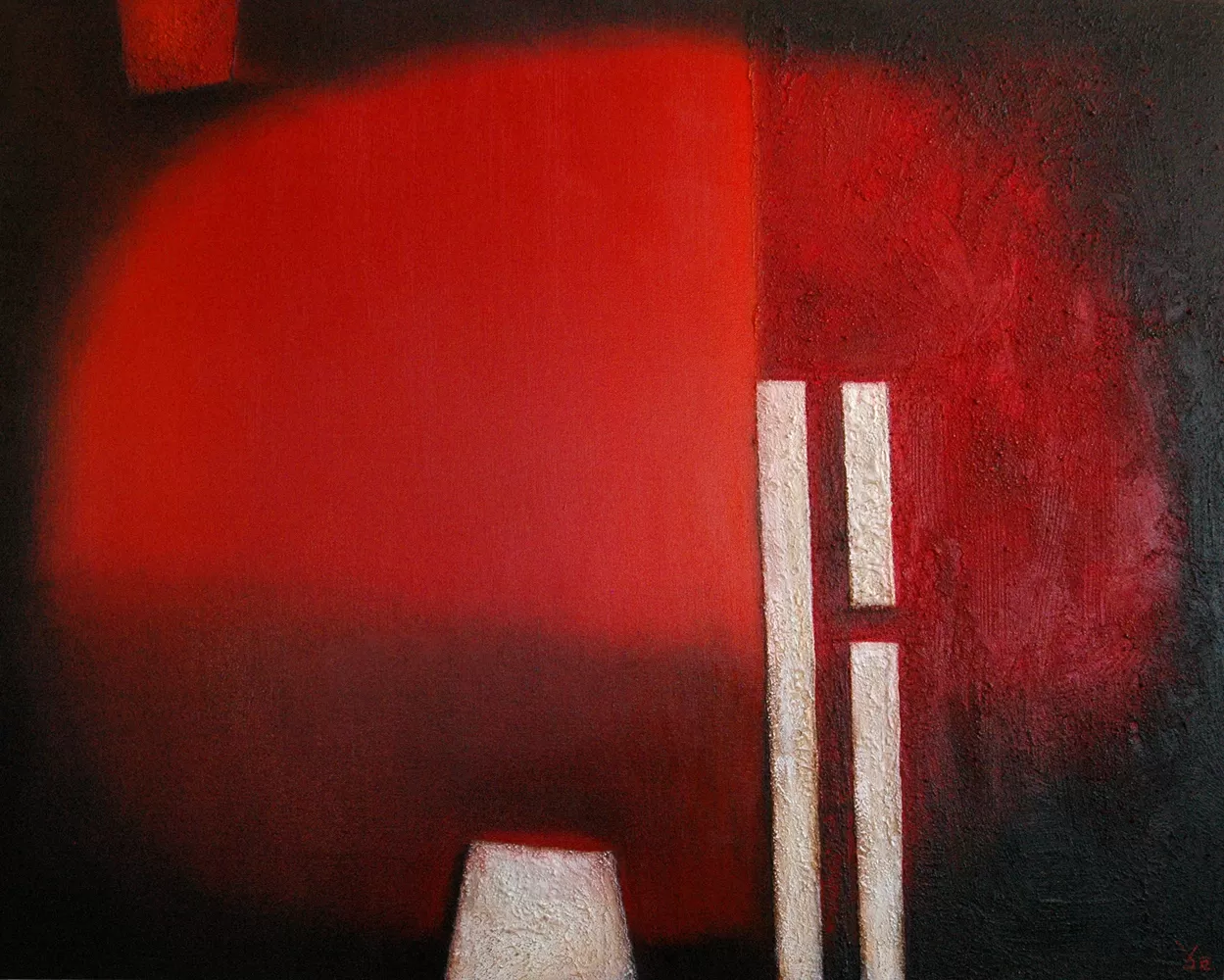 Painting from David Dvorsky named 0.618