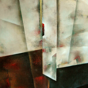 Painting from David Dvorsky named The light in the house II.
