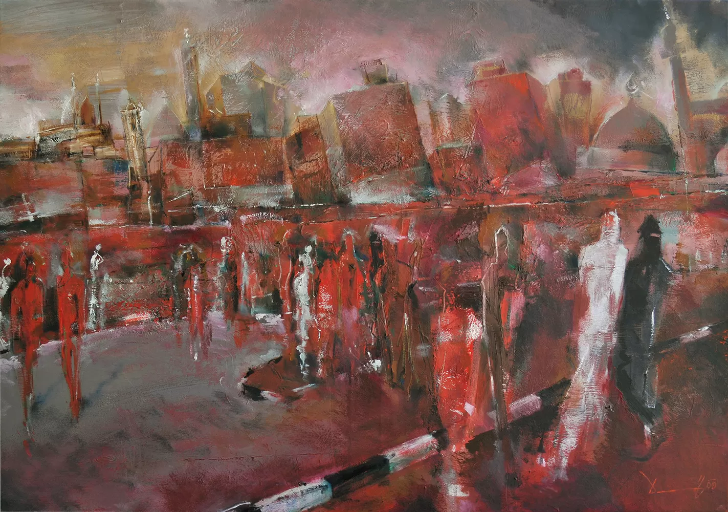 Painting from David Dvorsky named With you