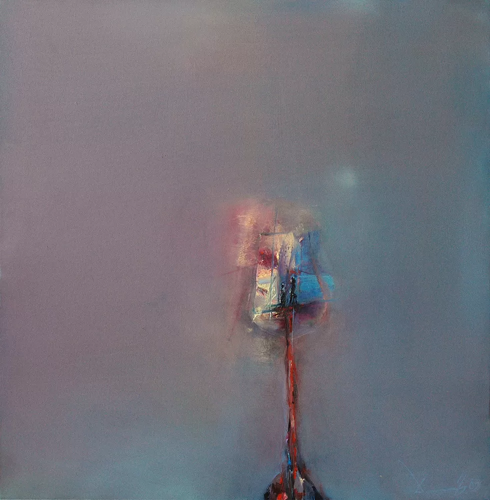 Painting from David Dvorsky named The road