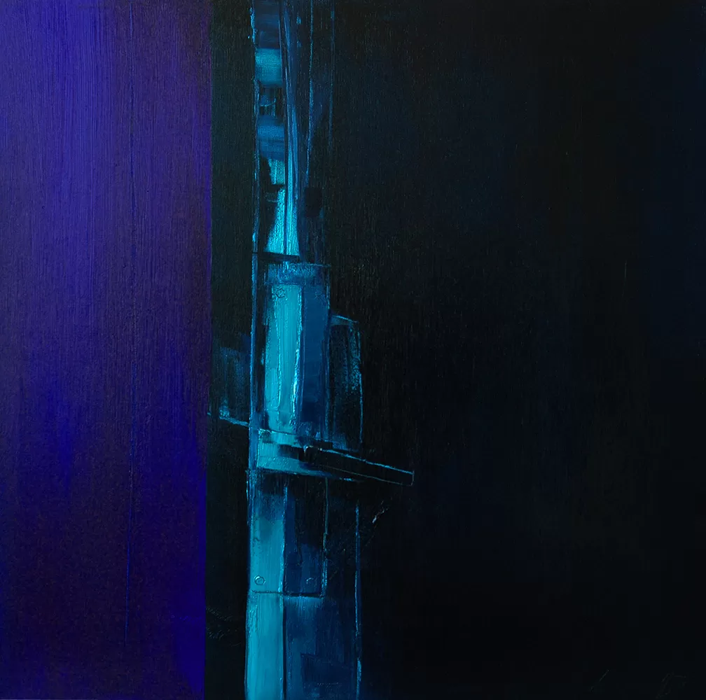 Painting from David Dvorsky named The next door open