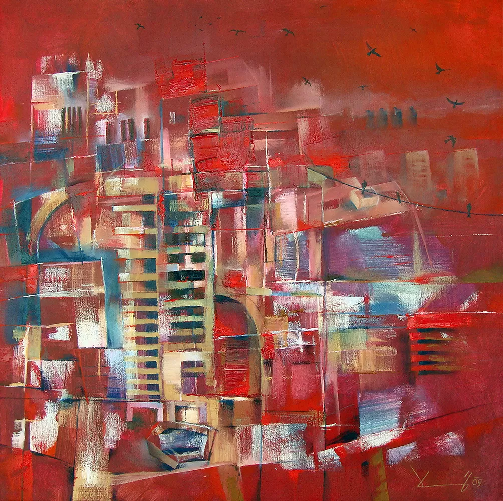 Painting from David Dvorsky named El Abour