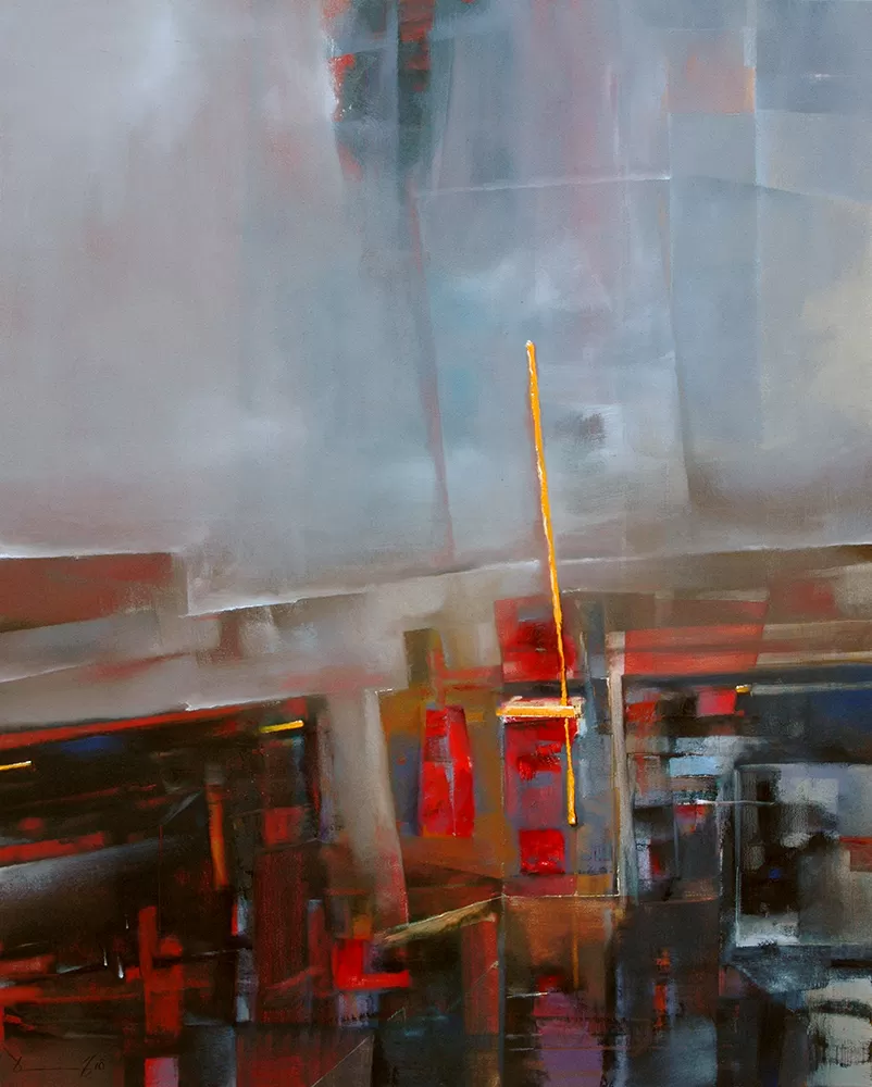 Painting from David Dvorsky named The Emotia