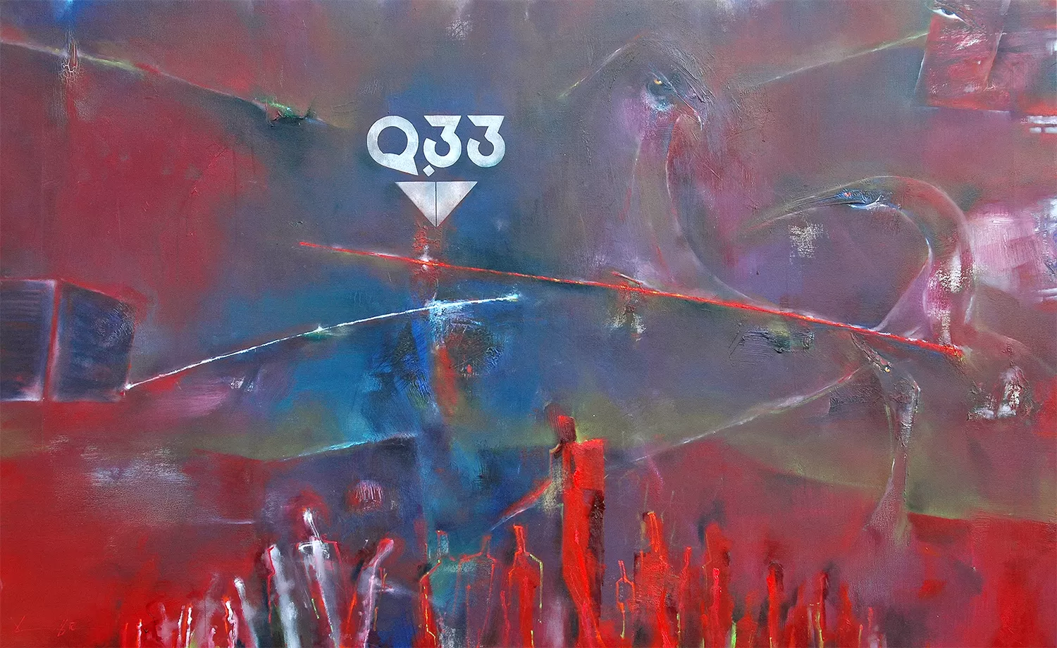 Painting from David Dvorsky named El Alamein