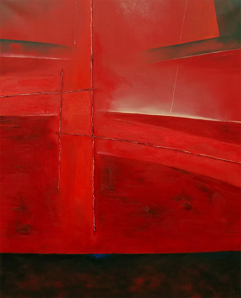 Painting from David Dvorsky named The journey (part V.)