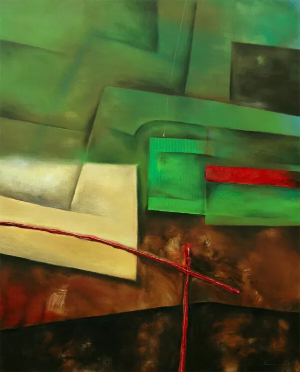 Painting from David Dvorsky named The journey (part VII.)