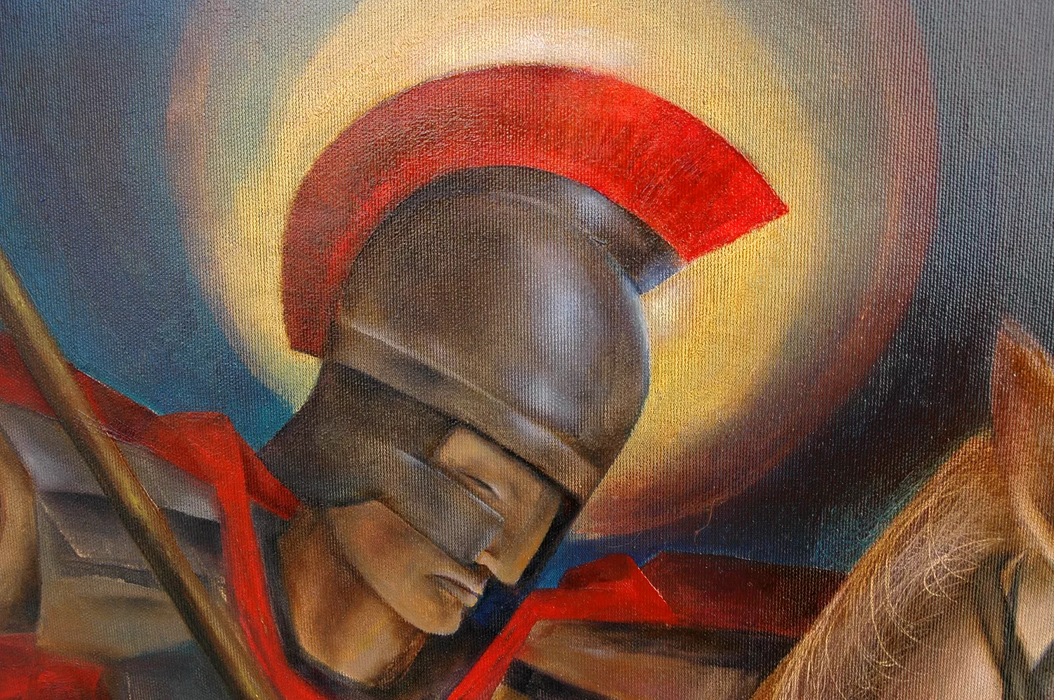 The contemplation of Saint George - Image 2