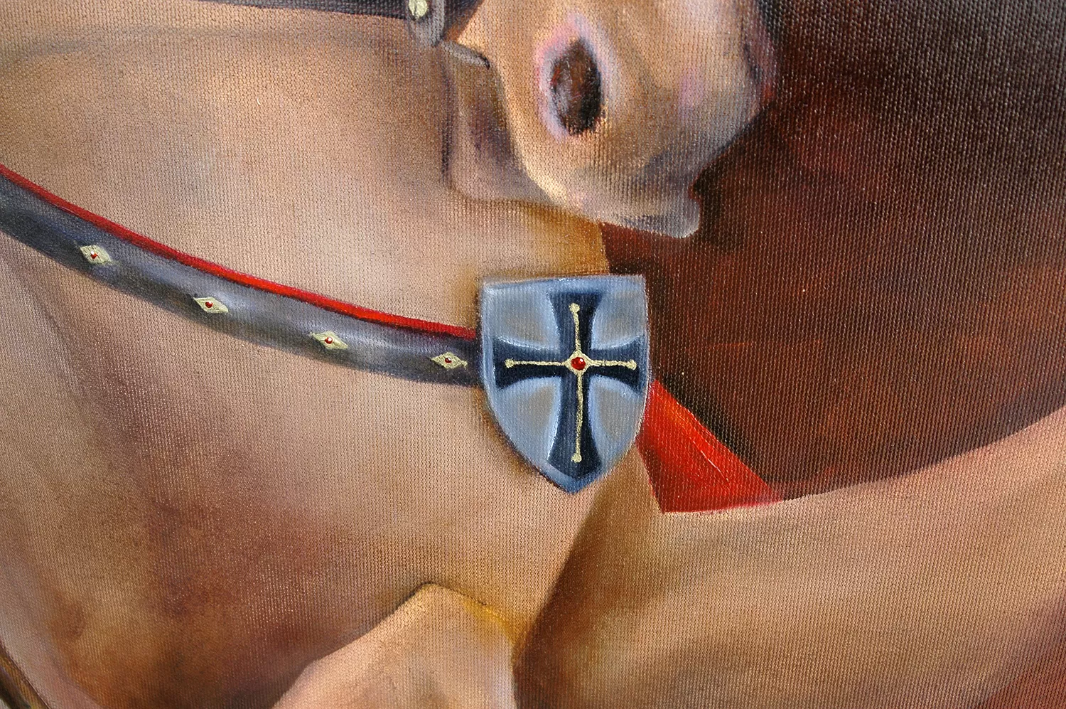 The contemplation of Saint George - Image 4