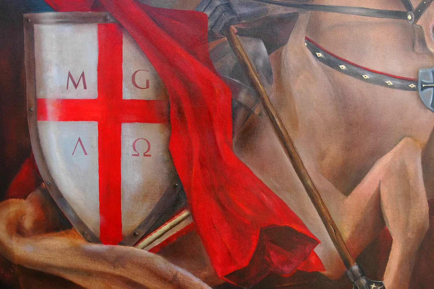 The contemplation of Saint George - Image 5