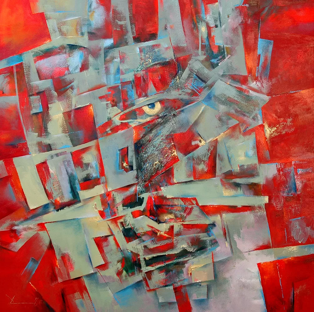 Painting from David Dvorsky named The apperception