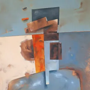 Painting from David Dvorsky named The Bridge Over Time