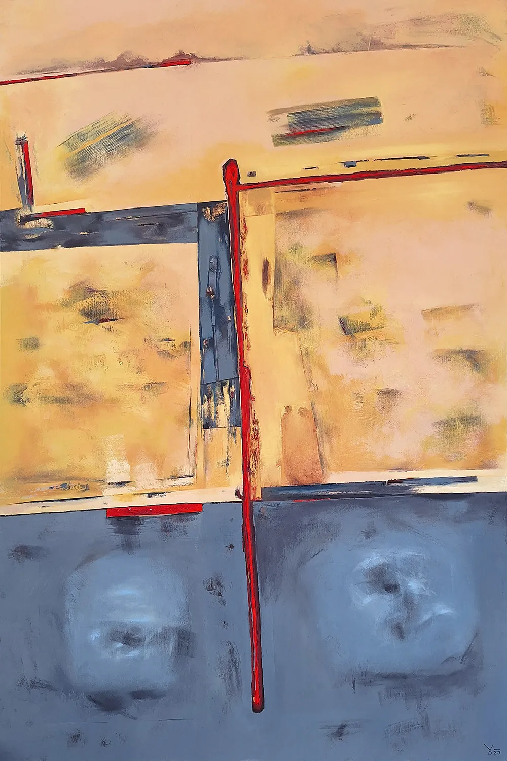 Painting from David Dvorsky named The Silent Host