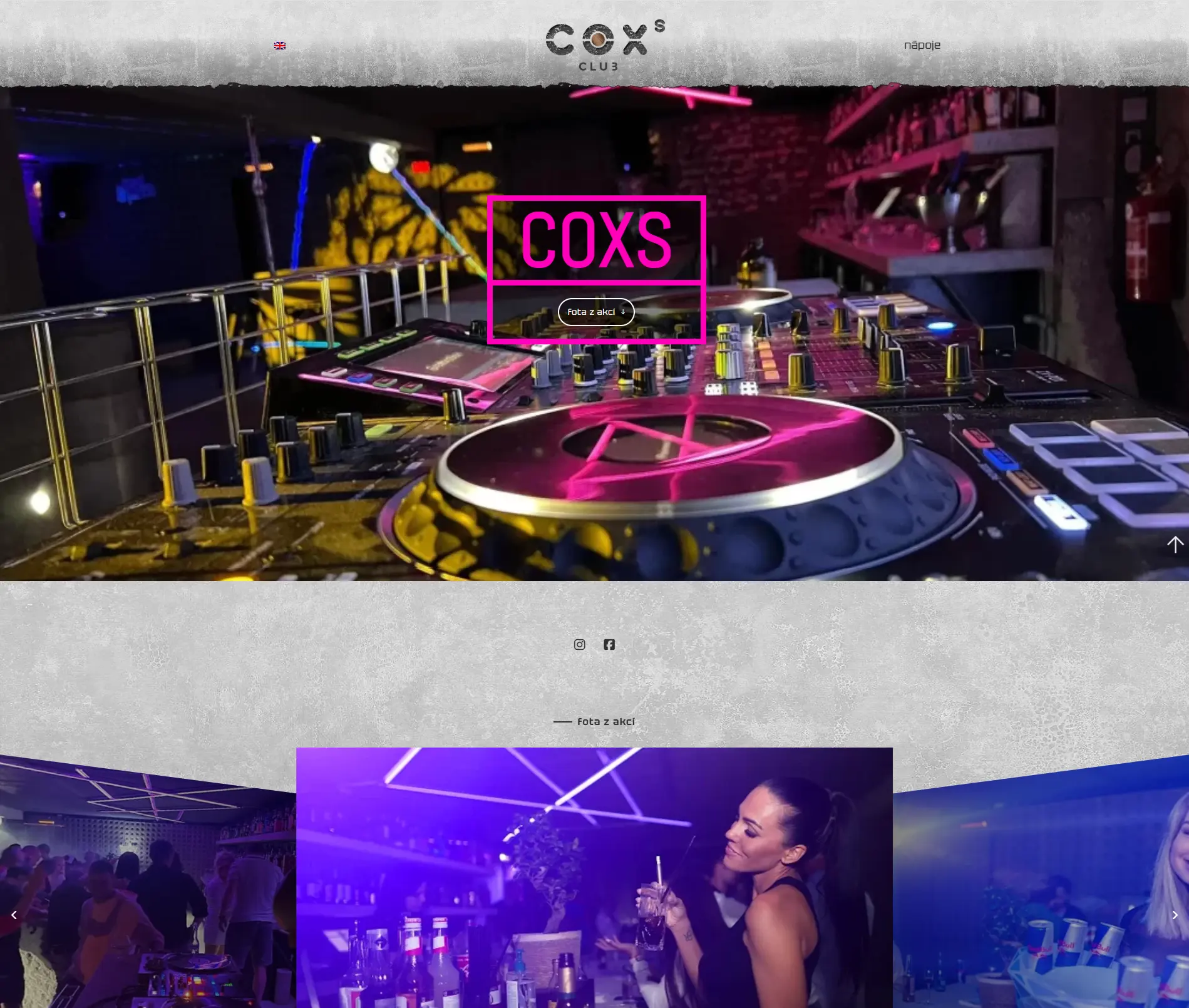 COXS CLUB – Website