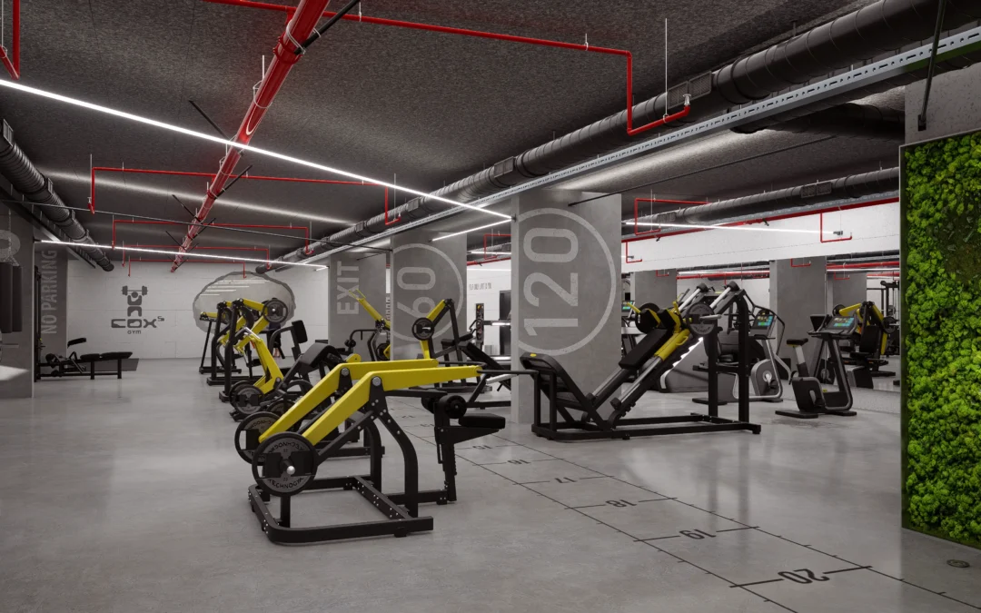 COXS GYM – 3D Visualization