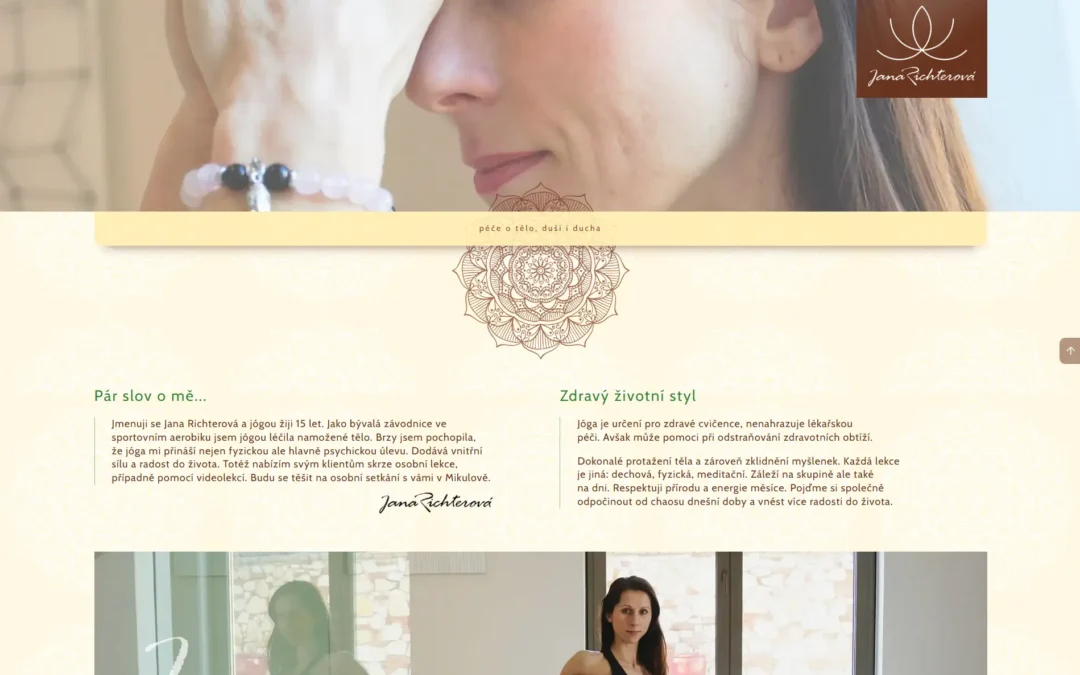 JANA RICHTEROVA – Website