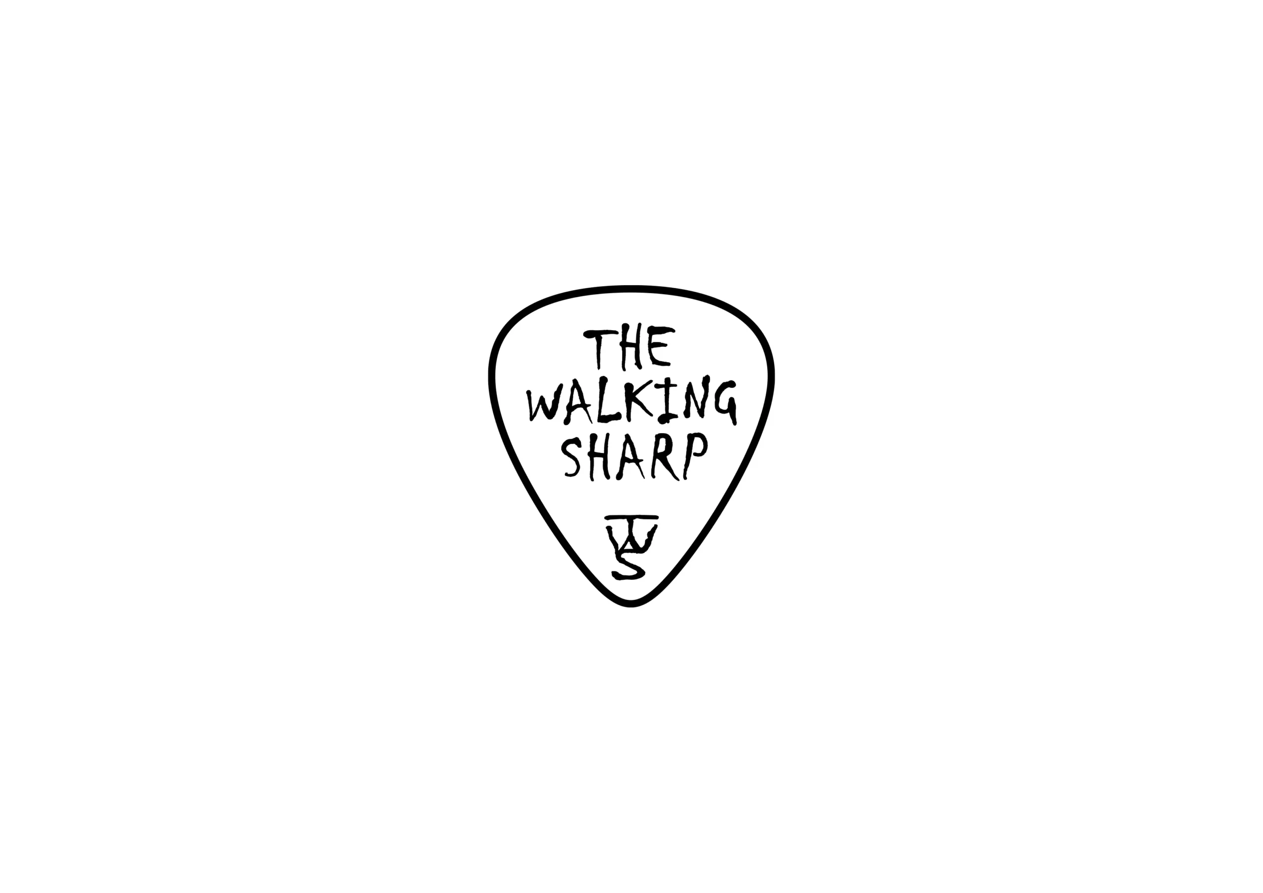 THE WALKING SHARP – Logotype
