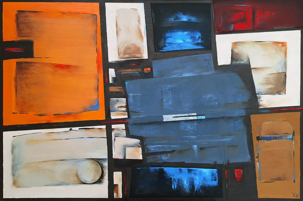 Painting from David Dvorsky named Kemet - The Black Land