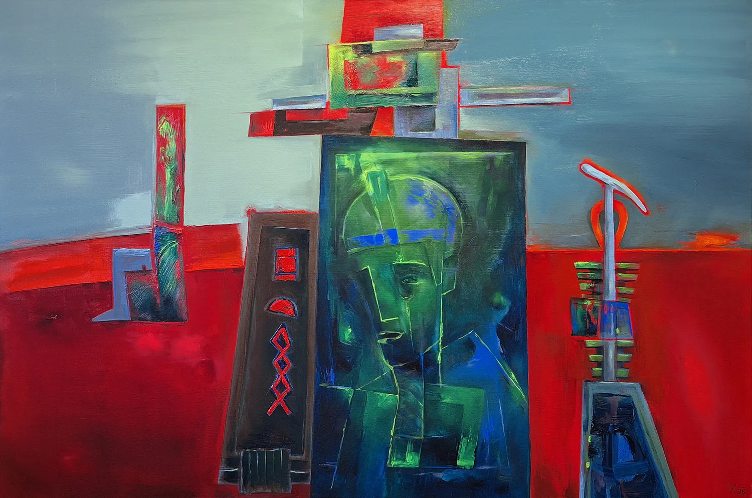 Painting from David Dvorsky named Begetter of the first beginning