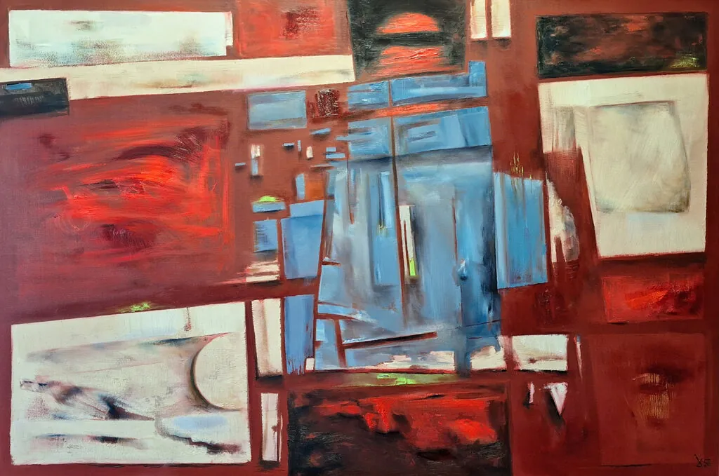 Painting from David Dvorsky named Deshret - The Red Land