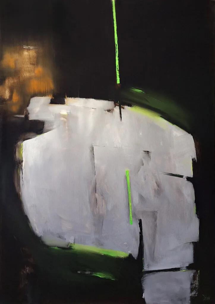 Painting from David Dvorsky named One Day We Will Rejoice Again