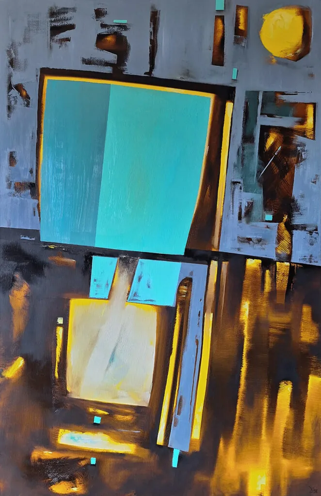 Painting from David Dvorsky named Siwa