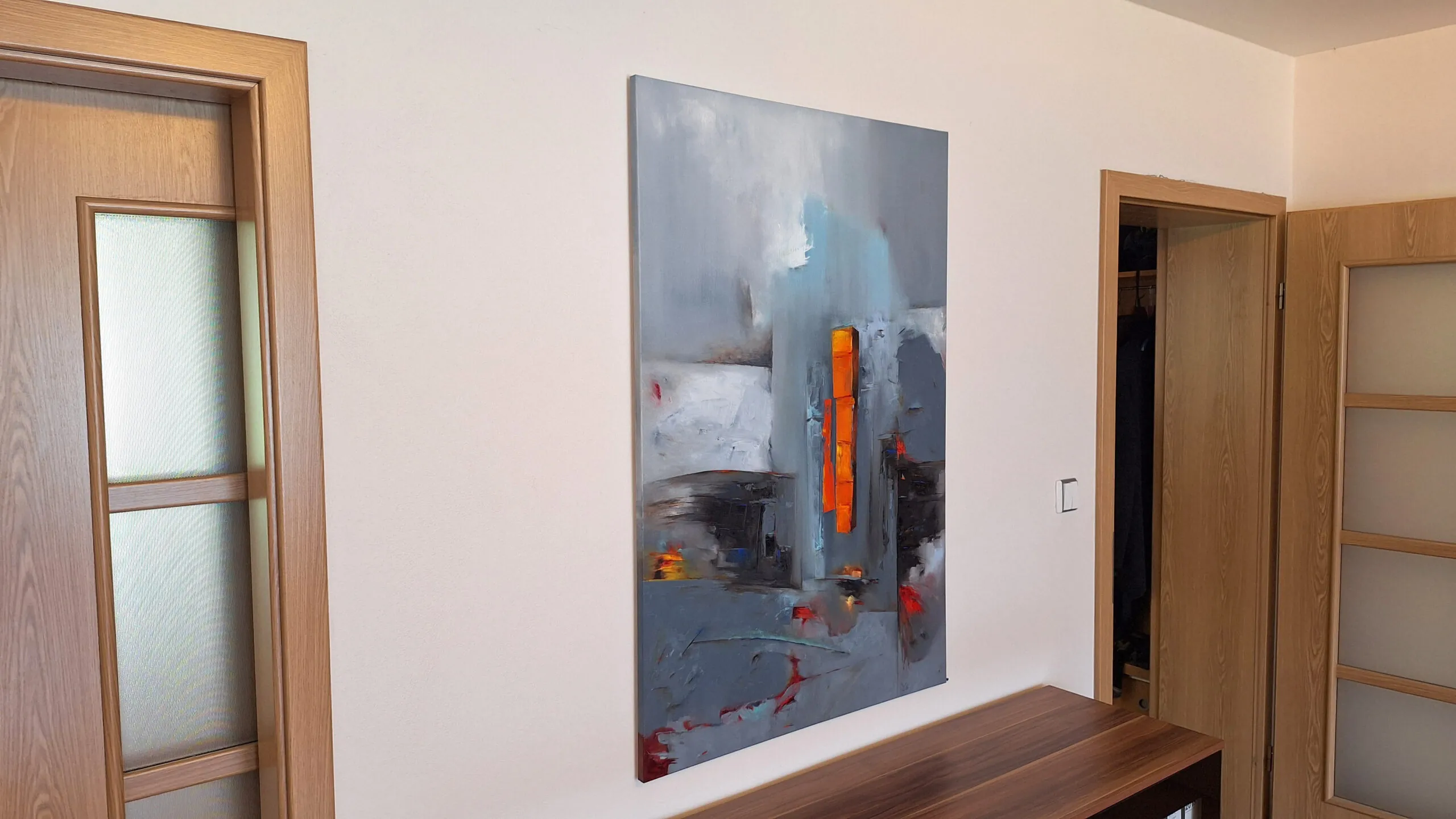 Painting from David Dvorsky named Space and Light and Order
