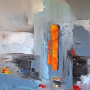 Painting from David Dvorsky named Space and Light and Order