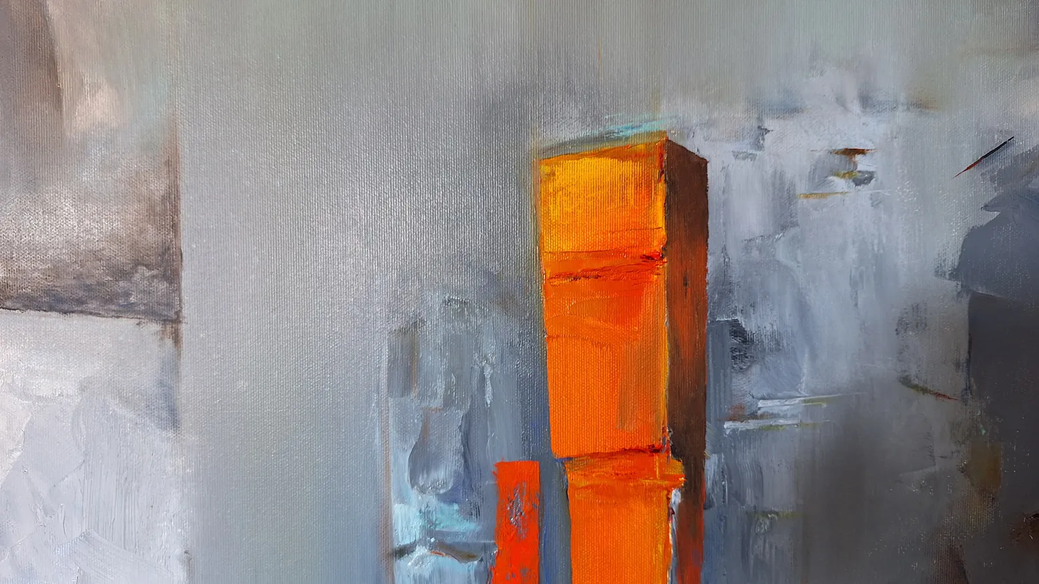 Painting from David Dvorsky named Space and Light and Order