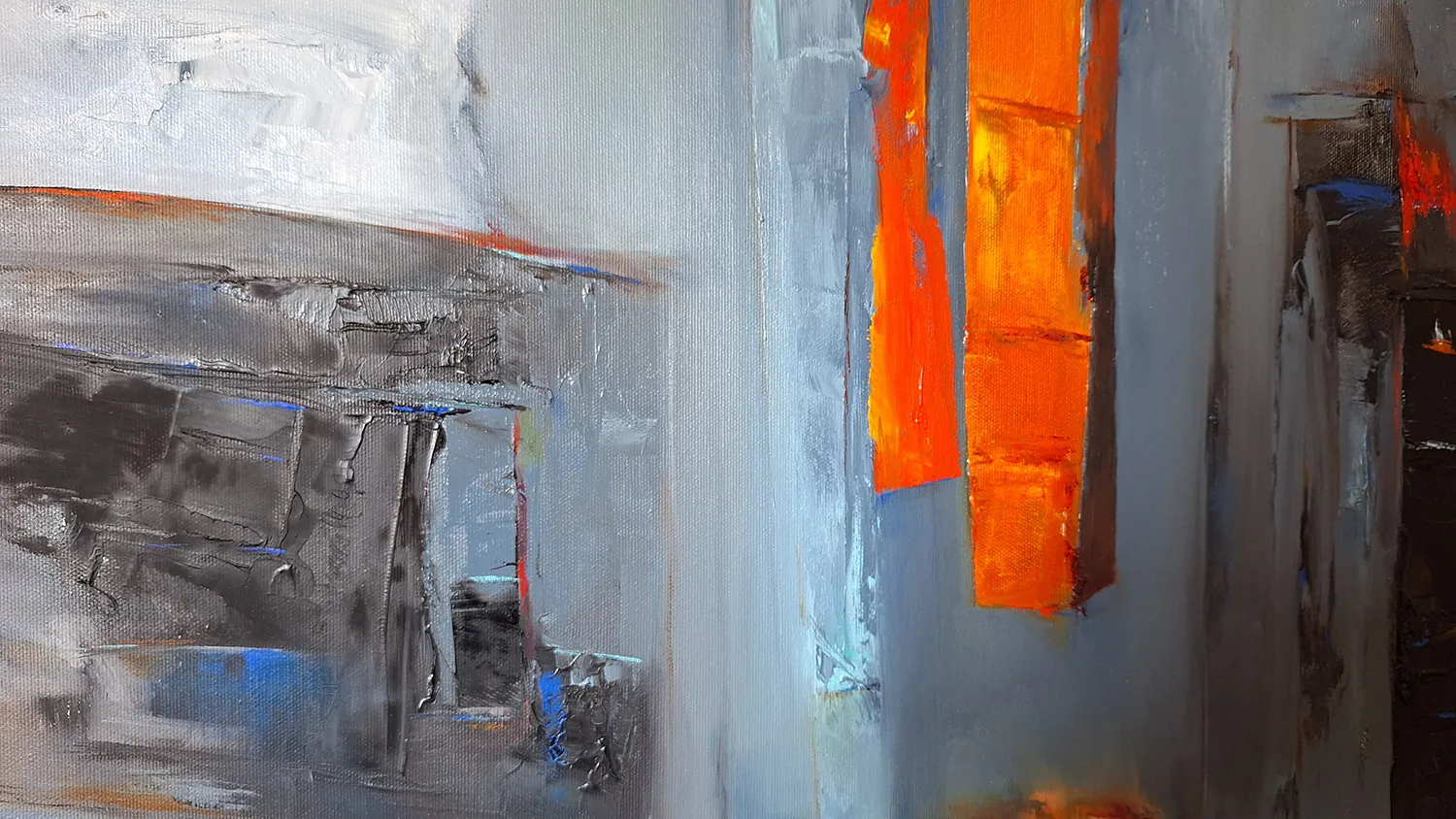 Painting from David Dvorsky named Space and Light and Order