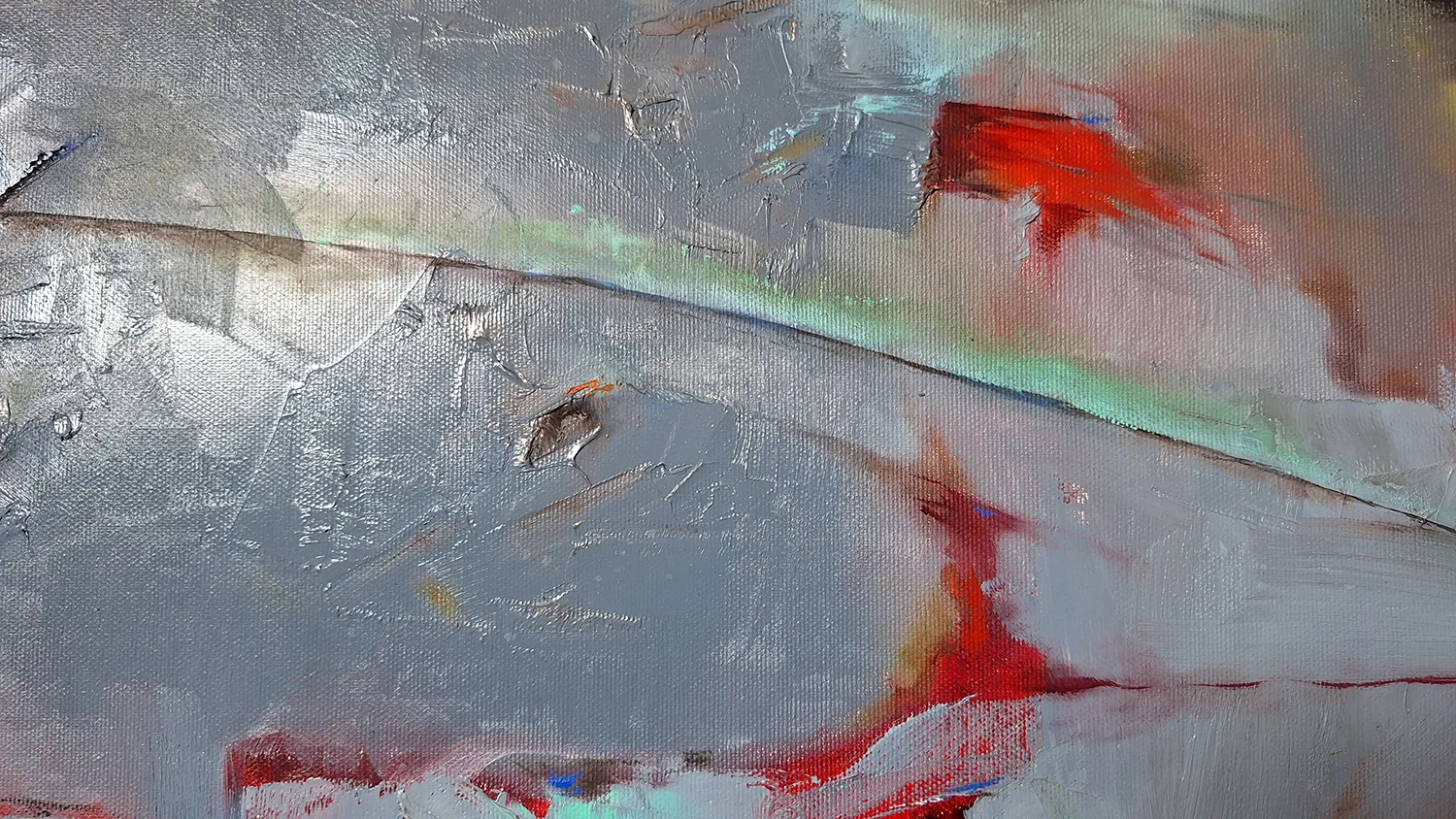 Painting from David Dvorsky named Space and Light and Order