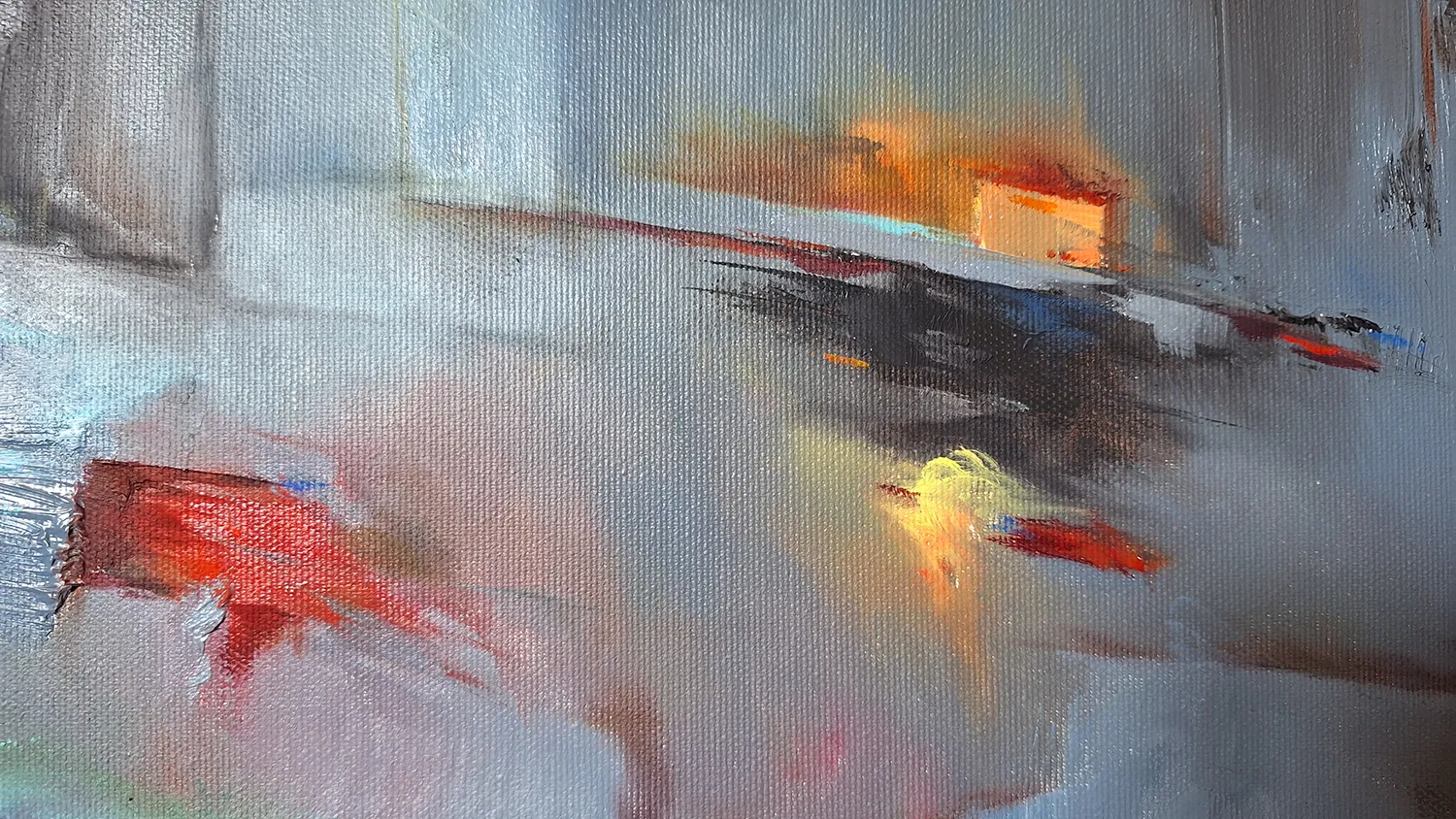 Painting from David Dvorsky named Space and Light and Order